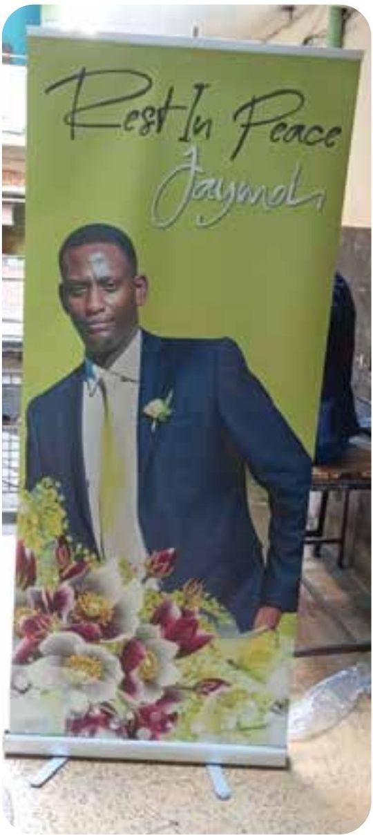 Memorial roll-up banner for Private commission — Banners & Activation by Brand It KE in Kenya
