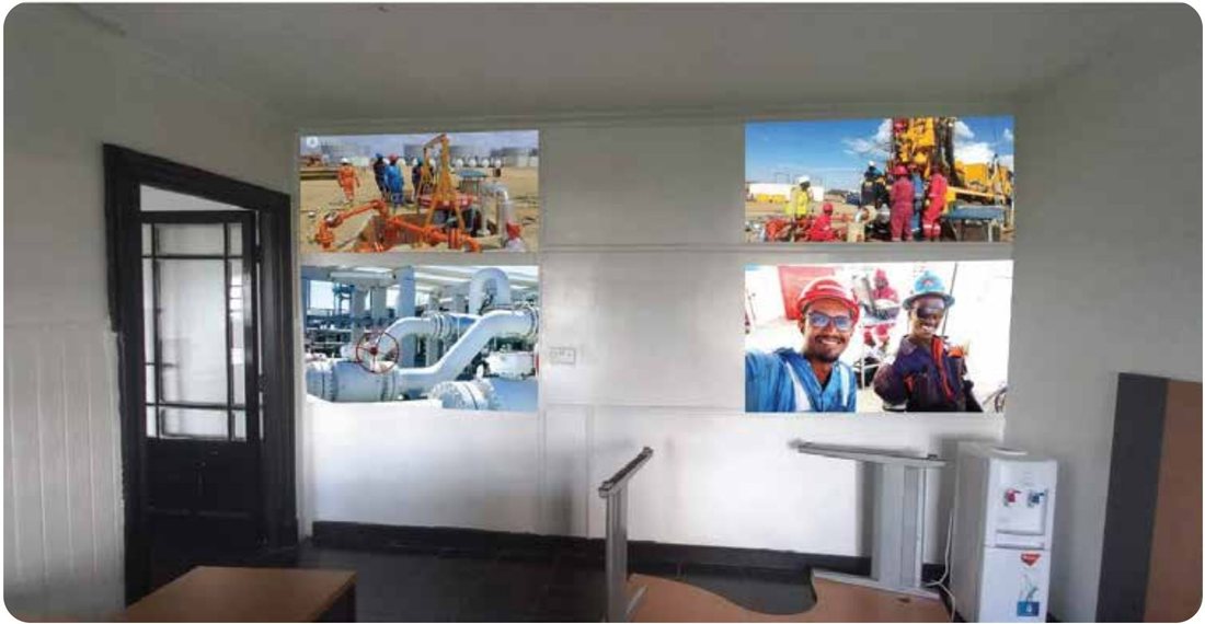 Interior branding & wall panels for Corporate office, Nairobi — Wall & Window by Brand It KE in Kenya