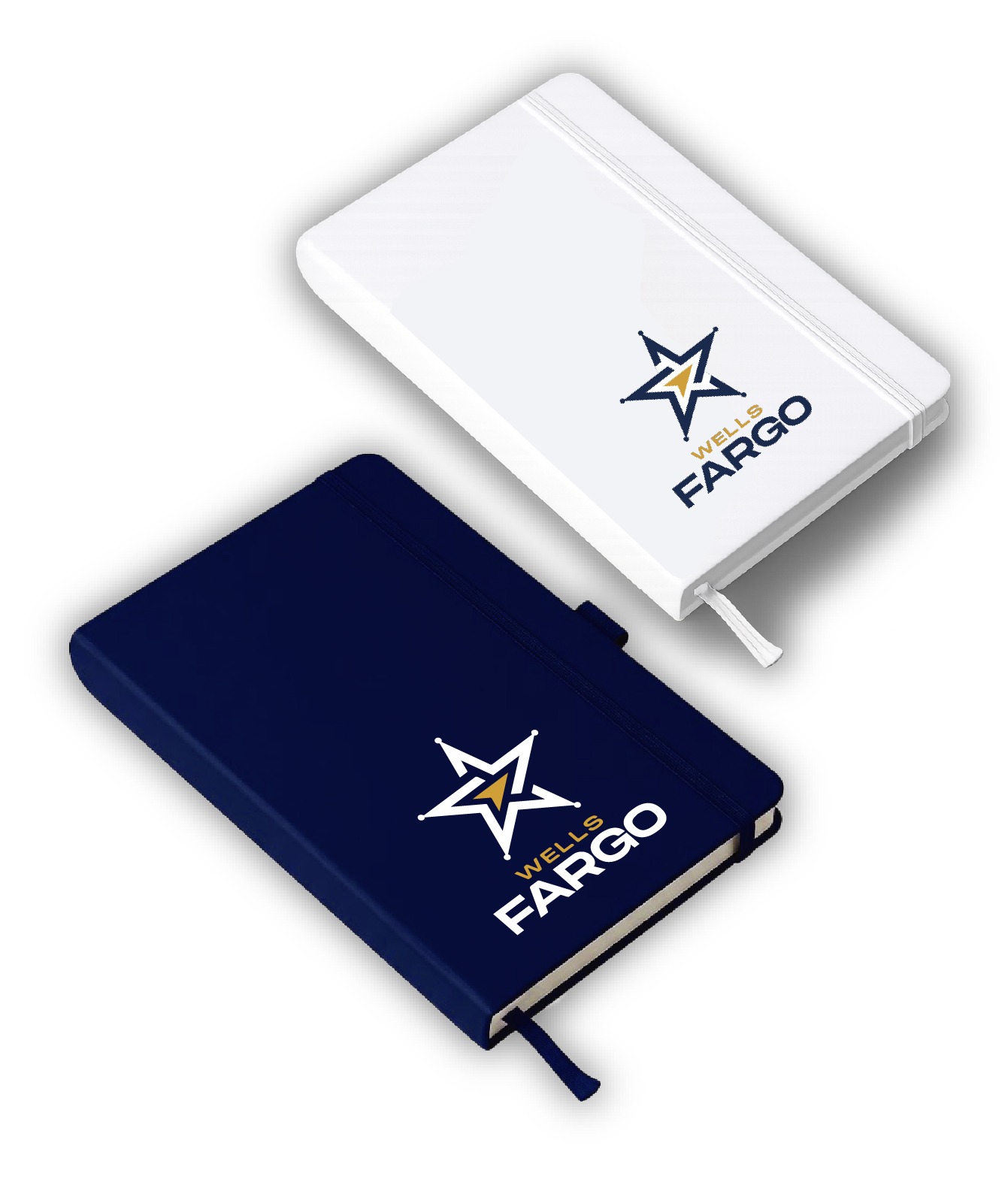 Hardcover branded notebooks for Wells Fargo — Print & Stationery by Brand It KE in Kenya