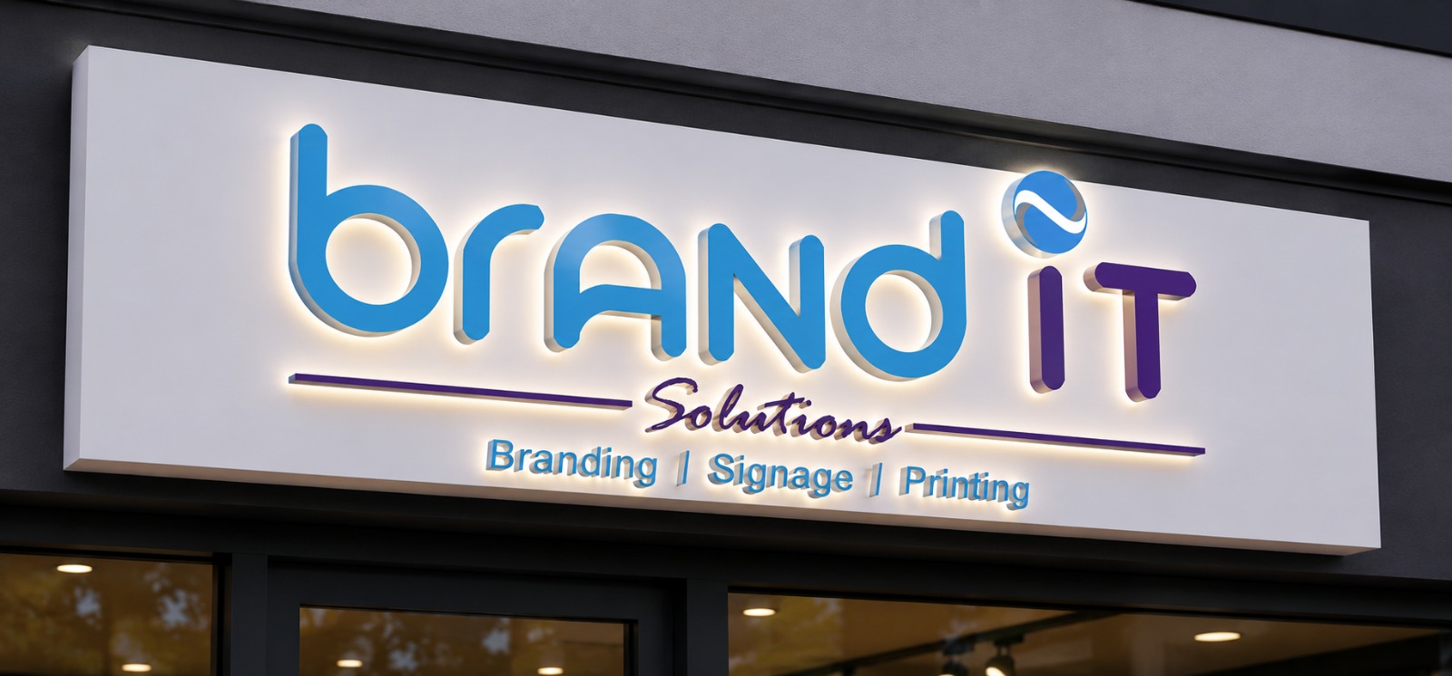 Brand It KE 3D fascia signage production and installation in Nairobi