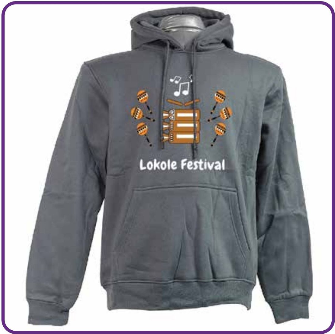 Embroidered festival hoodies for Lokole Festival — Corporate Wear by Brand It KE in Kenya