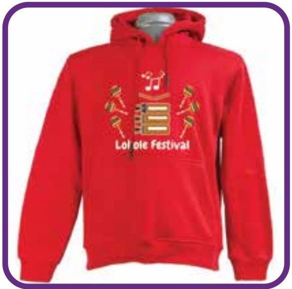 Colour-matched hoodie run for Lokole Festival — Corporate Wear by Brand It KE in Kenya